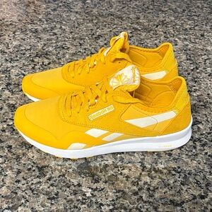 Reebok Yellow Athletic Shoes
